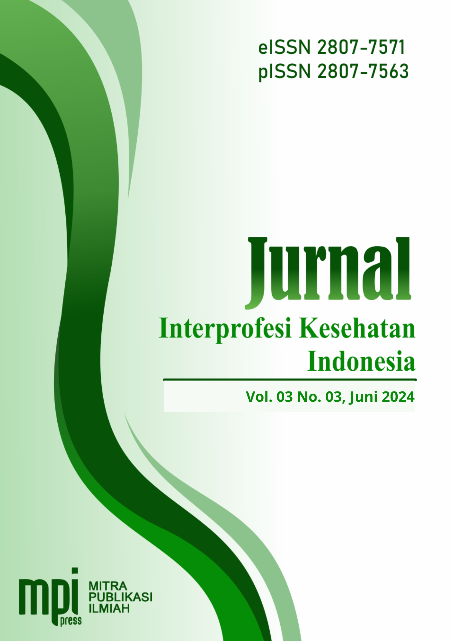 					Lihat Vol 3 No 3 (2024): Jurnal Interprofesi Kesehatan Indonesia
				